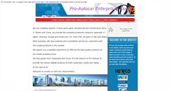 Desktop Screenshot of proautocar.com